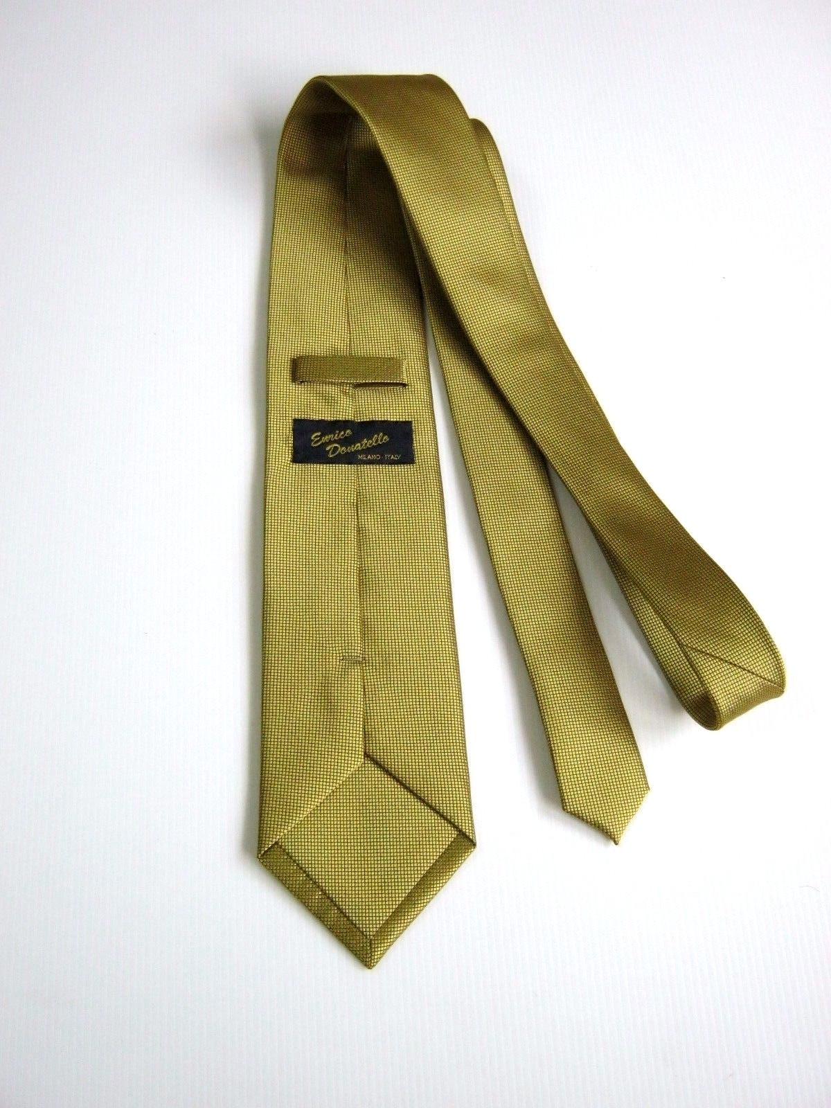 Enrico Donatello Milano Nuova New Cucita A Mano Made In Italy Gift Idea