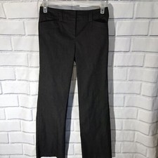 First Option Ladies Black Dress Pants Size 6 Excellent Condition H28