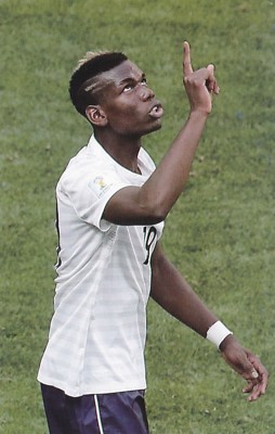FOOTBALL carte joueur PAUL POGBA équipe de FRANCE