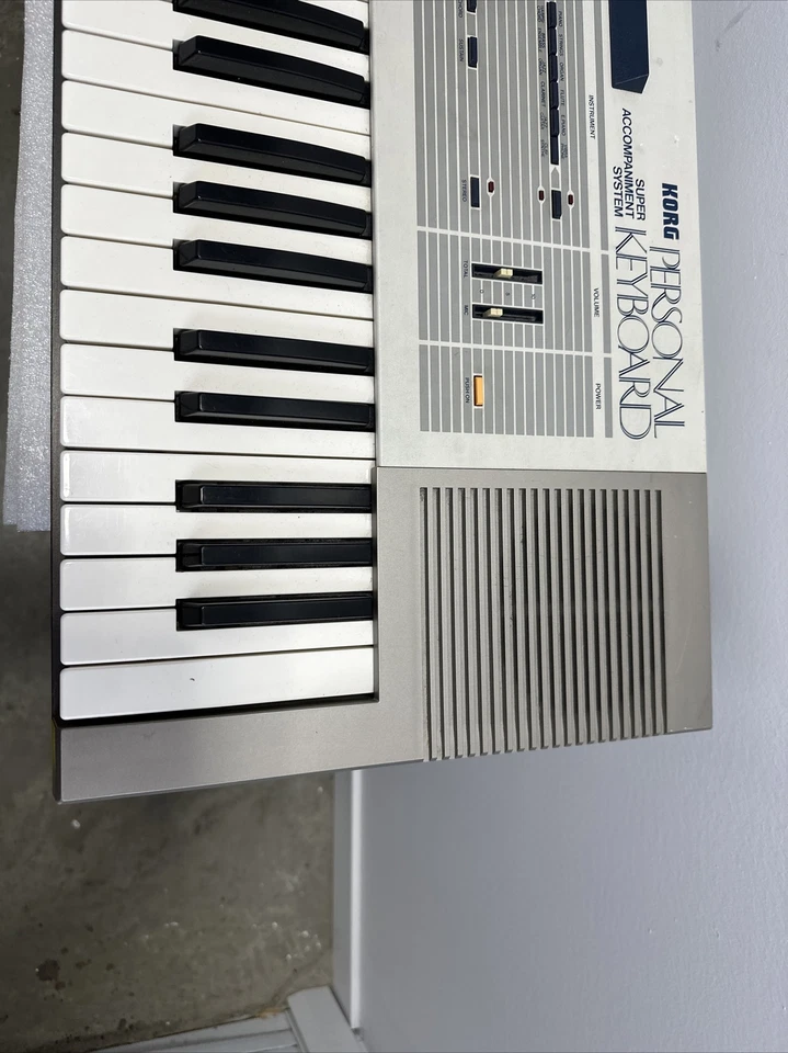 KORG SAS-20 Vintage Synthesizer / '83 personal keyboard w/ cart tested working — 第 4/4 张图片