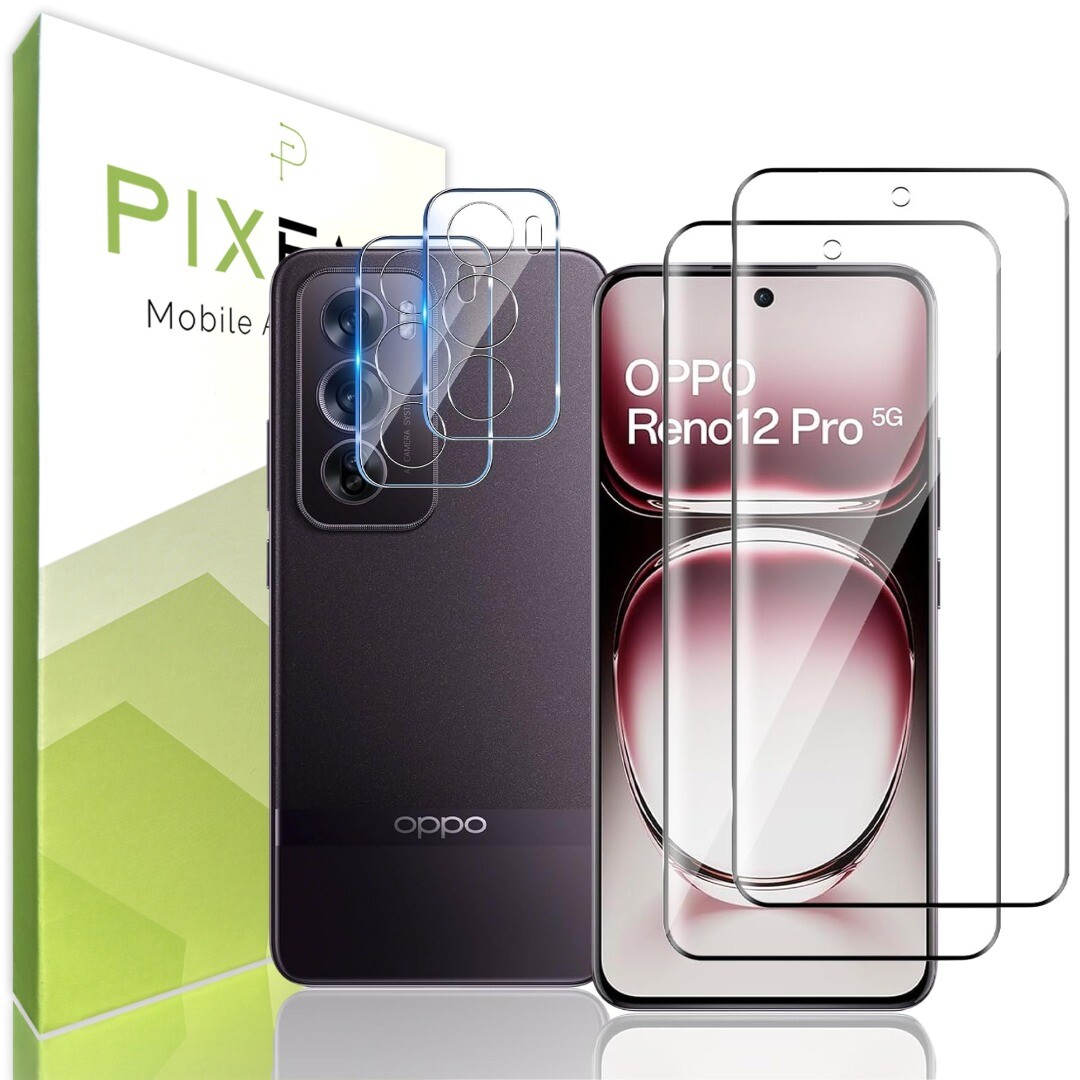 3 Pezzi Di Pellicola In Vetro Temperato Per OPPO A80 5G, Durezza 9H, Antigraffio, Trasparente, HD, Senza Bolle - 3