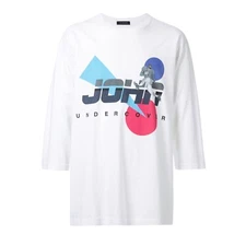 JOHN UNDERCOVER American Football Half Sleeve Jersey Retail: $345 (NWT)