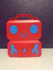 Lakeshore Carry Around Robot Town Playset Robot Figures