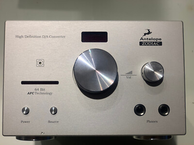 Antelope Zodiac Silver DAC High End flagship Burr Brown PCM1792A