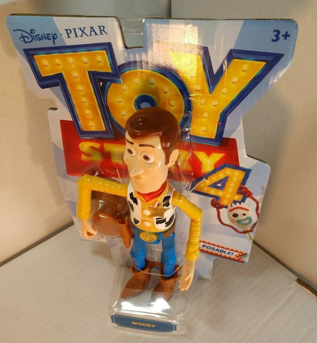 Disney Pixar Toy Story Woody Action Figure-NEW (Sealed)-Box Shipping  w/Track