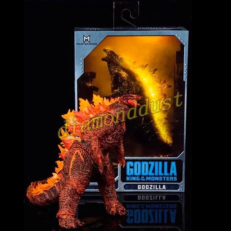 Figura de acción Burning Godzilla King of the Monsters 12" cabeza a cola modelo juguetes Foto 2 de 4
