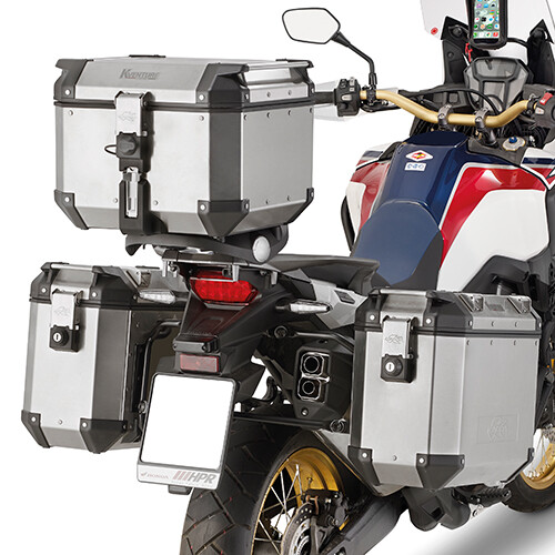 Support latéral Kappa pour valise moto Honda CRF 1000 L Africa Twin 2016 2017 châssis amovible