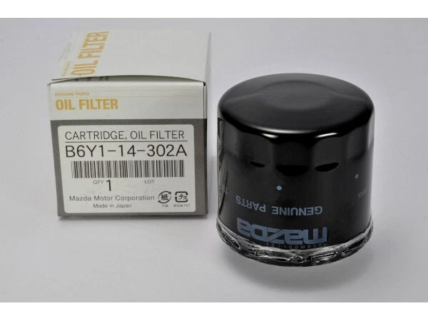 Genuine Mazda OEM Engine Oil Filter B6Y1-14-302A RX-7 FD3S From Japan Foto 2 de 4