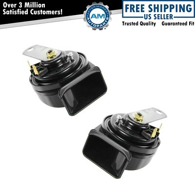 High & Low Tone Horn Pair for Chrysler Honda Ford Toyota Pickup Truck