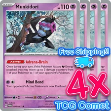 [4x Playset] Munkidori (095/167) - SV06: Twilight Masquerade (TWM) - Pokemon TCG
