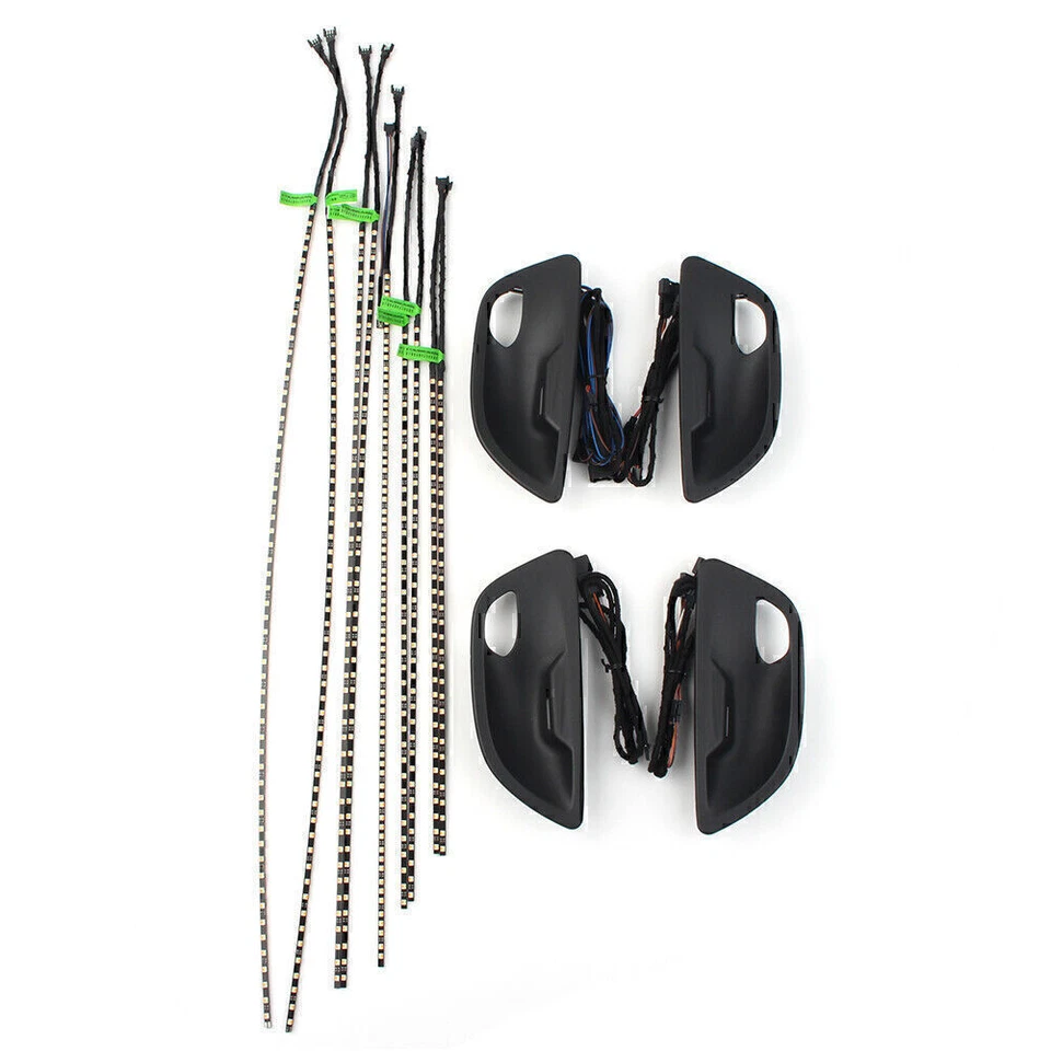 Dual Color Car Interior Led Ambient Door Light Stripes For BMW 5 Series F10/F11 - Image 2 of 4