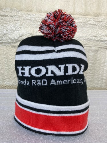 Honda Pom Pom Beanie - Knit Hat 