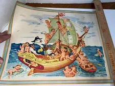 2 vintage lithograph advertising Swany soap posters