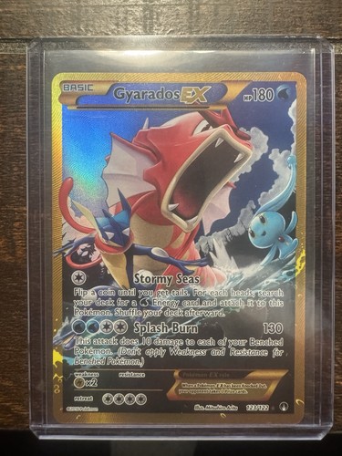 Gyarados EX 123/122 Secret Rare BREAKpoint Pokemon Holo NM