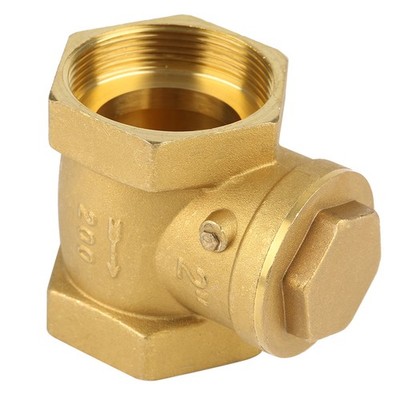 DN50 Female Thread Brass NOn Return Swing Check Valve 232PSI Prevent Water B SET