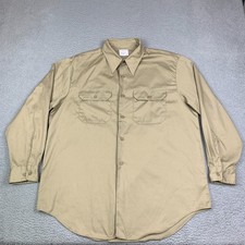 Vintage 70s Big Mac JCPenney Shirt Mens XL 17-17.5 Workwear Button Up Pockets