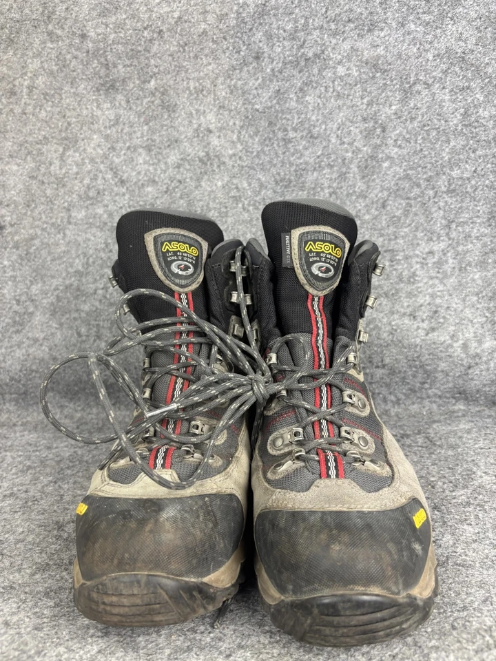 Botas de Senderismo Asolo Para Hombre Talla 11.5 Gris Negro GORE-TEX Gamuza Malla Impermeables Foto 2 de 4