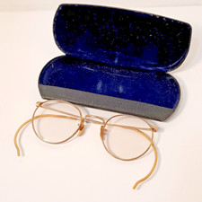 1940s AO Fulvue eyeglasses 1/10 12K GF with case