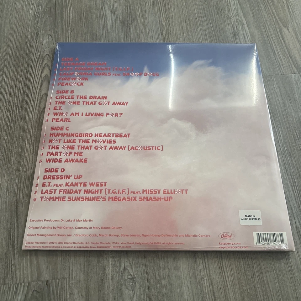 ⚡NEW KATY PERRY TEENAGE DREAM EXCLUSIVE PEPPERMINT TEENAGER EDT 2xLP VINYL - Image 2 of 3