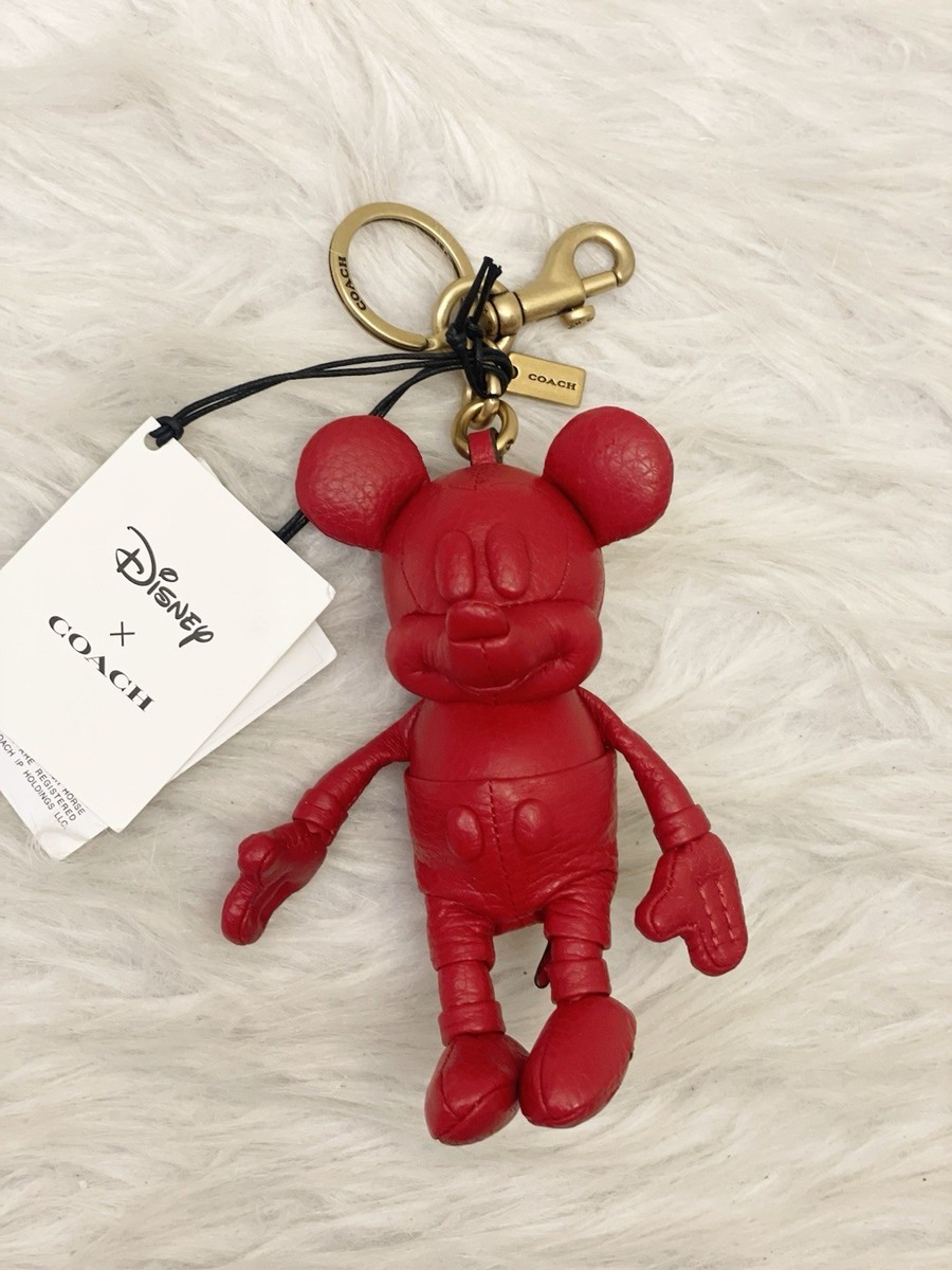 COACH ミッキー キーホルダー Disney X Coach Mickey Mouse Collectible Bag Charm CO325 Electric