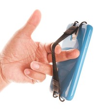 Black Nylon Elastic Strap Mobile Phone Holder for Tablets Smartphones
