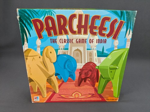 Vintage Parcheesi The Classic Game of India Milton Bradley 2001 Complete - Picture 6 of 10