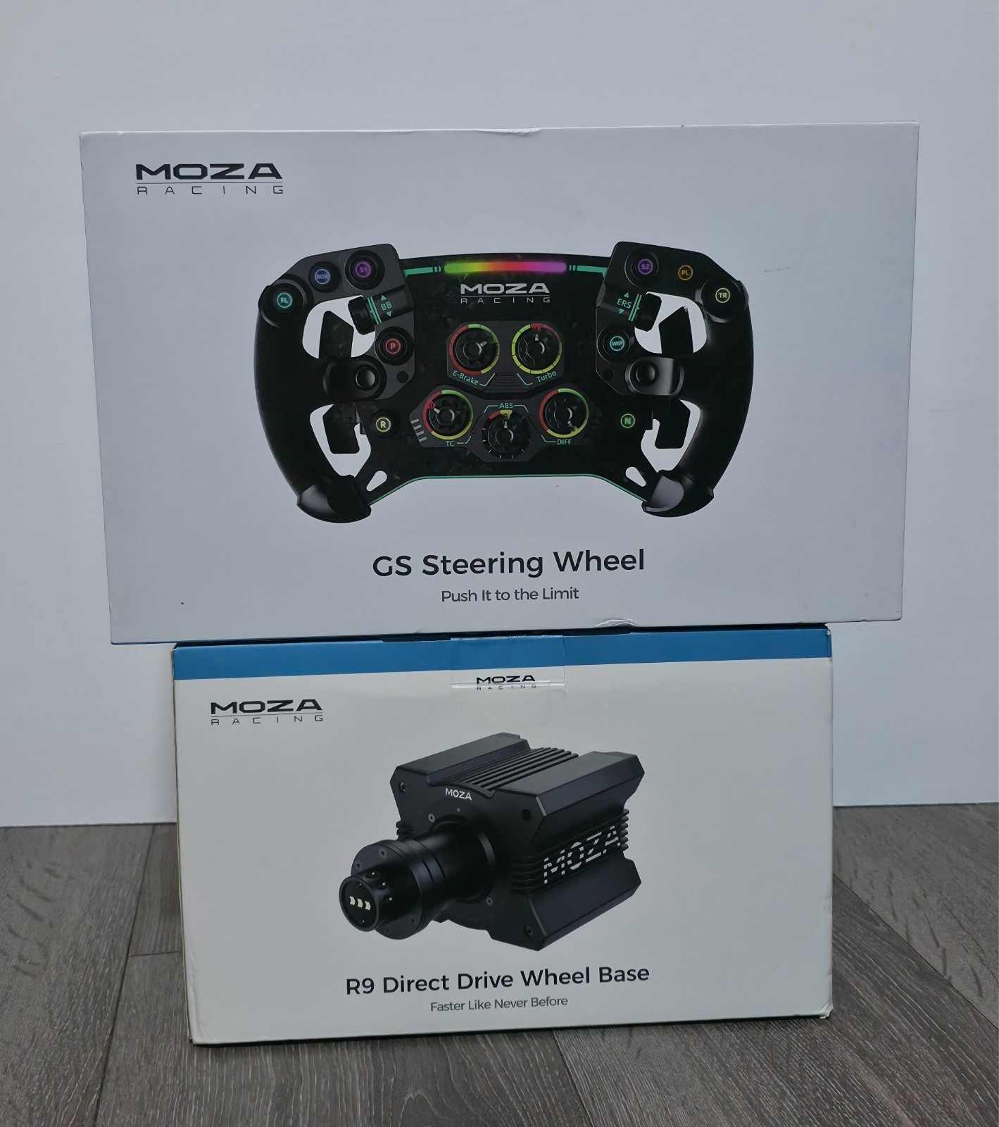MOZA Racing GS V2 Steering Wheel + R9 Direct Drive Base V2 9Nm PC Sim Racing Kit