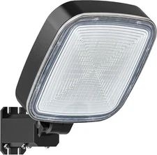 150W Motion Sensor Outdoor Light, Dusk to Dawn LED Parking Lot 1 Pack, Black 