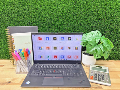 Lenovo ThinkPad x1 Carbon Gen 6 Core i5-8th Gen 1.60GHz 8GB RAM 256GB SSD W11P*