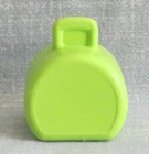 VTG FISHER PRICE LITTLE PEOPLE GREEN SUITCASE LUGGAGE AIRPORT #996 WESTERN JET