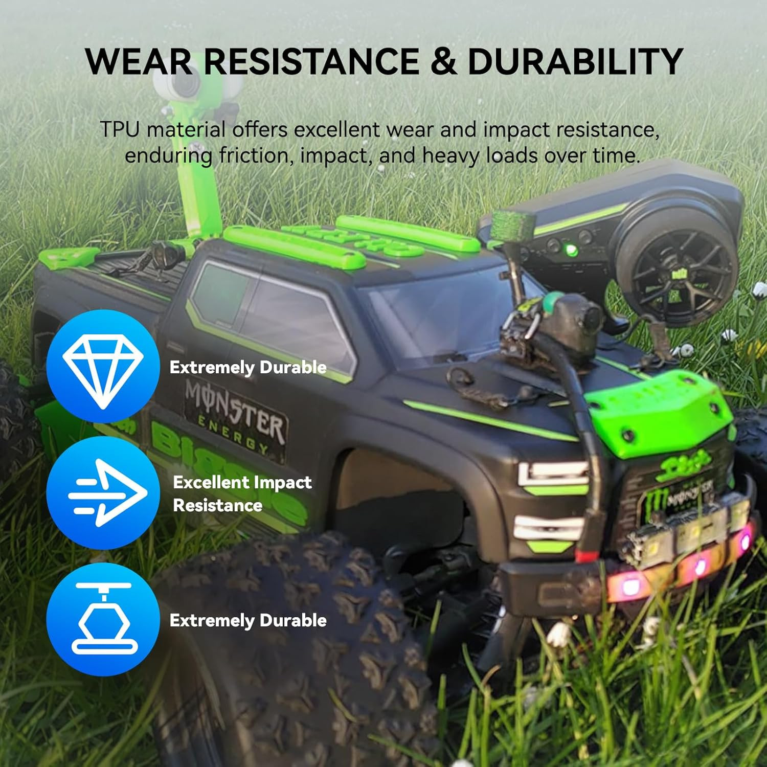 TPU Flexibles Filament 1,75 mm, 3D Drucker Filament, Maßgenauigkeit +/- 0,03 - Bild 3