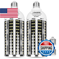 2 Pack 1000W Equivalent Led Corn Light Bulb, 10000 Lumen 5000K Daylight White 10