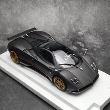 Almost Real 1/18 Pagani Zonda F 2005 Matt Carbon Black Limited Diecast Model Car