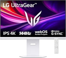 LG UltraGear 32G810SA-W 32 inch 144 Hz UHD 4K AI Smart Gaming Monitor