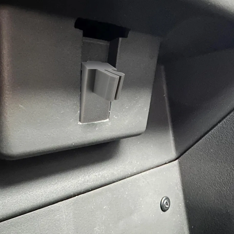 2X Console Cup Holder Latch Clips Gray For Chevrolet Silverado 1500 2500HD 00-06 Foto 3 de 4