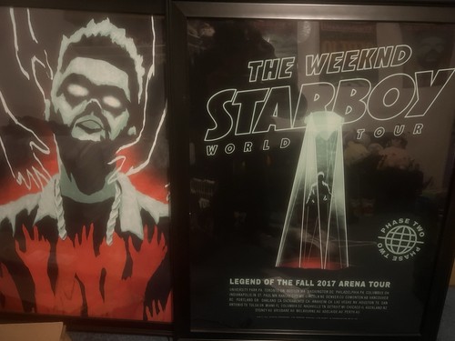 The Weeknd Tour Posters LOTF Legend Of The Fall Tour Leg 2 24x30