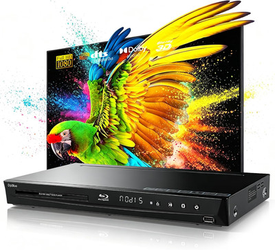 DpBlue 1080P 3D Blu-ray DVD Player for Home Theater, 5.1 Channel Audio Out