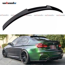 Heckspoiler Spoilerlippe SCHWARZ GLANZ für BMW 3er F30 F80 Limo ab 2011-2019