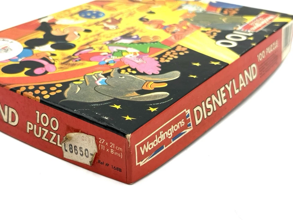 Waddingtons Disneyland Child's Seaside Jigsaw Puzzle 100 Pieces Theme 2# NEW GR - Immagine 2 di 3