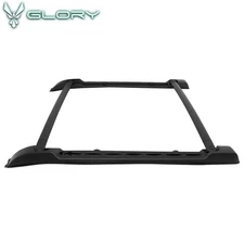 Fits 24-25 Toyota Tacoma Double Cab Roof Rack Cross Bars Rails Carrier Aluminum