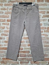 TRUSSARDI Uomo Trousers IT 52  Beige Cotton - Casual Jeans Elegante