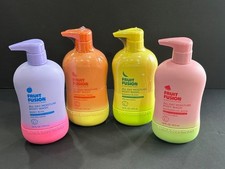 Bath Body Works fruit Fusion Moisturizing Body Wash Full Size 4 pcs SET