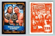 Heath Slater & Rhyno #235 WWE The Ultimate Collection 2017 Topps Sticker