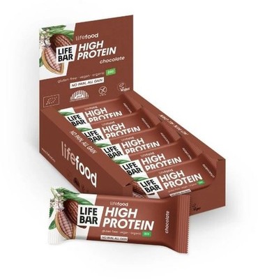 Life Food Bio Lifebar Protein Schokolade - 15er Pack (je 40g)