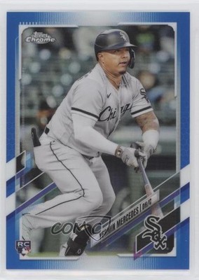 2021 Chrome Update Target Blue Refractor 138/199 Yermin Mercedes Rookie RC 1by