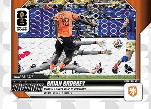 2026 Panini Instant FIFA World Cup #72 Brian Brobbey Netherlands PRESALE