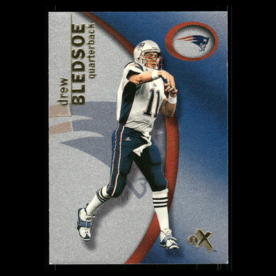 Drew Bledsoe #56 2001 Fleer E-X New England Patriots Football Card NFL