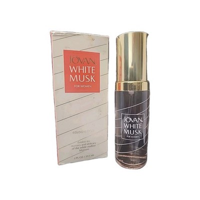 JOVAN WHITE MUSK FOR WOMEN COLOGNE 2 FL OZ 59.1 mL  VINTAGE