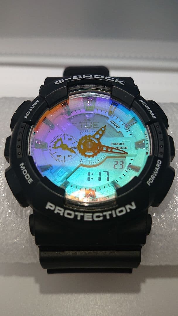CASIO G-SHOCK GA-110SR-1A Black Tough Watch for Daily Use | eBay