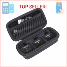Aenllosi Hard Carrying Case Compatible with Rode Wireless ME Clip/GO II Dual Cha